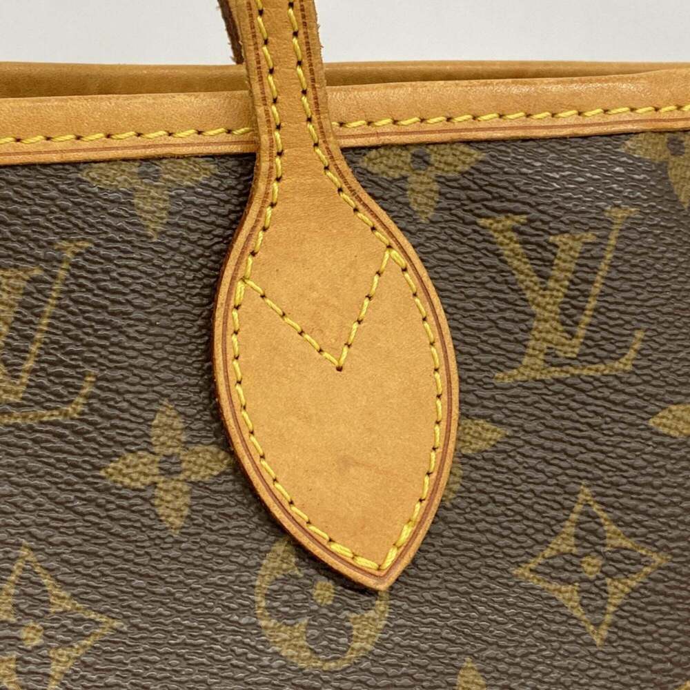 LOUIS VUITTON Brown Monogram Neverfull MM Tote Bag - Picture 11 of 12